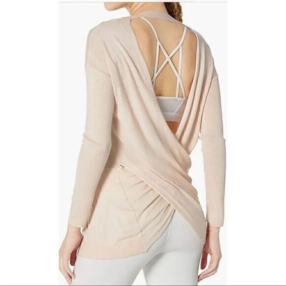 Vimmia  Shavasana Reversible Blush Womens Sweater - Picture 1 of 8